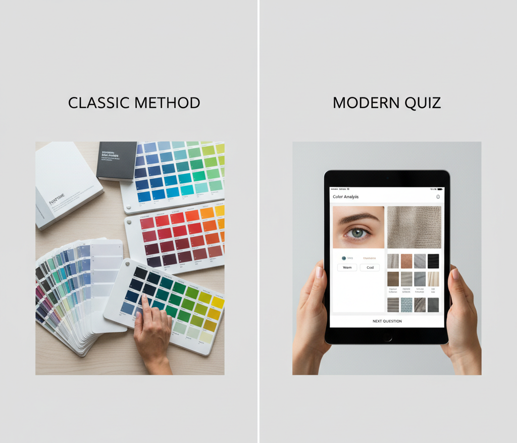 comparison of color me beautiful and free color analysis quiz