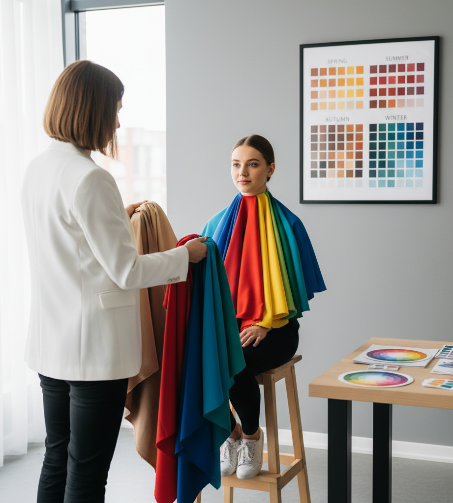 jen thoden color analysis quiz seasonal draping method