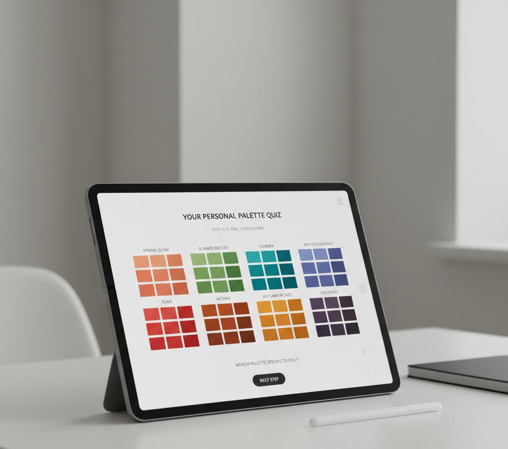 vivaldi alternative color analysis quiz interface