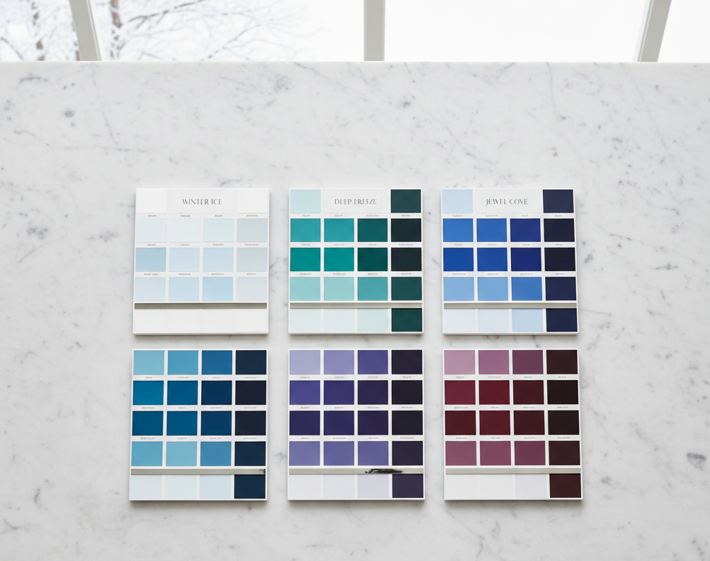 winter color analysis quiz cool tone palette